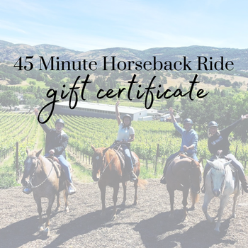 45-Minute Trail Ride Gift Certificate