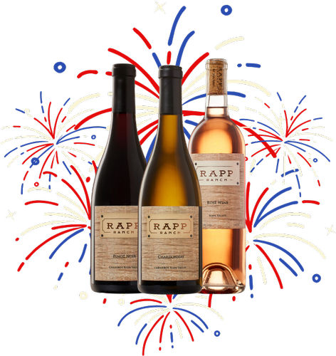 Red, White, and Rosé! 4th of July 3-Pack