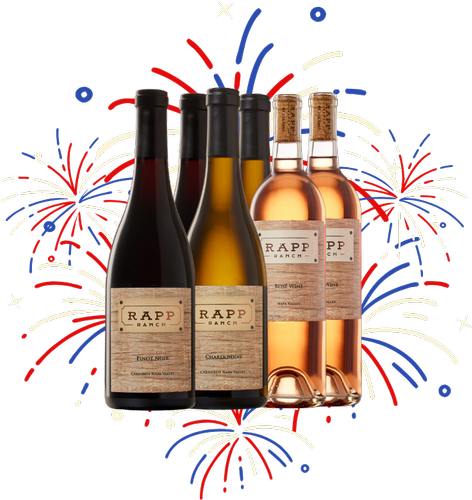 Red, White, and Rosé! 4th of July 6-Pack